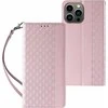 Hurtel Magnet Strap dėklas su dirželiu skirtas Samsung Galaxy S23+, rožinis