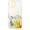 Hurtel Marble dėklas skirtas iPhone 12 Pro Max, oranžinis