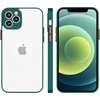 Hurtel Milky silikoninis dėklas skirtas Samsung Galaxy A42 5G, tamsiai žalias