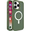 Hurtel Armored magnetic Apple iPhone 14 Plus MagSafe Color Matte - dėklas telefonui žalios spalvos
