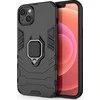 Hurtel Ring Armor dėklas telefonui Apple iPhone 14 armored magnetic holder ring juodos spalvos