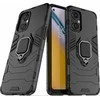 Hurtel Ring Armor hibridinis dėklas + magnetinis laikiklis skirtas OnePlus Nord N20 5G, juodas