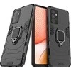 Dėklas Hurtel Ring Armor Kickstand Tough Rugged Samsung Galaxy A72 4G juodos spalvos