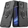 Hurtel Ring Armor hibridinis dėklas + magnetinis laikiklis skirtas OnePlus Ace, juodas