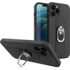 Hurtel Ring silikoninis dėklas skirtas Samsung Galaxy A32 5G, juodas