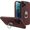 Hurtel Ring silikoninis dėklas skirtas Samsung Galaxy A32 5G, rudas