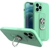 Hurtel Ring silikoninis dėklas skirtas iPhone 12 mini, mėtų