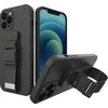 Hurtel Rope dėklas su dirželiu skirtas Samsung Galaxy A32 5G, juodas