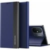 Hurtel Dėklas dangtelis su atvartu ir stovu Xiaomi Redmi Note 12 Pro+ Sleep Case Pro mėlyna