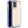Hurtel Spring Armor TPU dėklas su spalvotu rėmeliu skirtas iPhone 12 mini, mėlynas