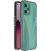 Hurtel Spring dėklas su spalvotu rėmeliu skirtas Realme 9 Pro, juodas