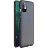 Hurtel Spring dėklas su spalvotu rėmeliu skirtas Xiaomi Redmi Note 10 5G / Poco M3 Pro, juodas