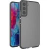 Hurtel Spring dėklas su spalvotu rėmeliu skirtas Samsung Galaxy S22 + (S22 Plus), juodas