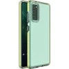 Hurtel Spring dėklas su spalvotu rėmeliu skirtas Samsung Galaxy A72 4G, geltonas