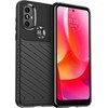 Hurtel Thunder flexible armored Motorola Moto G Power 2022 dėklas telefonui juodos spalvos
