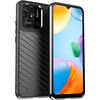 Dėklas iLike Hurtel Thunder Case Lankstus šarvuotas atveju Xiaomi Radmi 10C padengti juoda