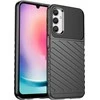 Hurtel Thunder Samsung Galaxy A24 4G silikoninis armor dėklas telefonui juodos spalvos