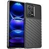 Hurtel Thunder Xiaomi Redmi Note 12 Pro+ silikoninis armor dėklas telefonui juodos spalvos
