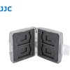 Atminties kortelių dėklas - JJC MC 11D 4 SD & 4 micro SD kortelės atsparus smūgiams juodas