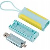Atminties kortelės dėklas - JJC MCR STM5BY 1 SD, 2 TF, 1 Nano SIM, USB skaitytuvas