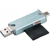 Atminties kortelės dėklas - JJC MCR STM5BY 1 SD, 2 TF, 1 Nano SIM, USB skaitytuvas