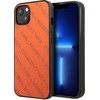 Apple iPhone 13 Mini Karl Lagerfeld dėklas Perforated Allover (KLHCP13SPTLO) oranžinės spalvos
