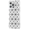 Kingxbar Miya Series iPhone 14 Pro Max dėklas telefonui baltos spalvos