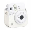 Dėklas LoveInstant Futerał Dėklas Dėklas Krepšys Osłona Case Do Fuji Fujifilm Instax Mini 12 / Haft Baltas (SB12282)