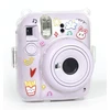 LoveInstant Futerał Dėklas Dėklas Case Osłona dėklas Fuji Instax Mini 12 kietas + dirželis / mielas triušiukų mix
