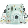 Viršelis LoveInstant Byla FujiFilm Fuji INSTAX Mini 12 + Lipdukai ir Kištukelis Nuotraukos / Holiday Time / Žalias Brocade