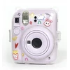 LoveInstant Futerał Dėklas Dėklas Case Osłona dėklas Fuji Instax Mini 12 kietas + dirželis / mielas triušiukų mix