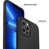 Markowe Riposo Dėklas „Matinis'' įvairiems telefonų modeliams, juodas IPHONE 11 PRO MAX (6.5')