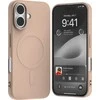 Mercury MagSafe Semi-Silikoninis Apple iPhone 16 6,1" dėklas telefonui rožinės spalvos sand