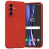Dėklas Mercury Silicone Samsung A56 raudonos spalvos/red