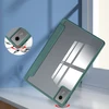 Planšetinio kompiuterio dėklas 4kom.pl „CrystalClear“ dėklas, skirtas „Lenovo Idea Tab 11 2025“ – su stovu ir rašiklio laikikliu