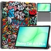 Dėklas na tablet 4kom.pl Dėklas do GALAXY TAB A11+ PLUS 10.9'' 2025 / A9+ Plus 11 2023 graficzne SMART