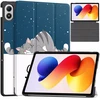 Planšetinio kompiuterio dėklas 4kom.pl Xiaomi Redmi Pad 2 PRO 12.1 2025 / POCO Pad M1 su grafiniu dizainu SMART