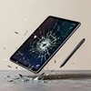 Dėklas na tablet 4kom.pl Dėklas do Xiaomi Redmi Pad 2 11 2025 - skaidrus su miejscem na rysik i podstawką, rožinė