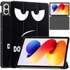 Planšetinio kompiuterio dėklas 4kom.pl skirtas Xiaomi Redmi Pad 2 Pro 12.1 2025 / Poco Pad M1 / Redmi Pad Pro 12.1 2024 – apsauginis su stovu (su klapką wzór składane plecki ochronne)