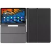 Dėklas na tablet 4kom.pl Dėklas SMART do Lenovo Yoga Smart Tab YT-X705F YT-X705L podstawka su klapką, juoda