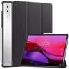Planšetinio kompiuterio dėklas 4kom.pl SMART dėklas Lenovo Yoga Tab Plus 12.7 2025 TB520FU ZAEG0022PL su dangteliu, juodas