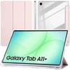 Dėklas na tablet 4kom.pl Dėklas TriFold do Samsung Galaxy Tab A11+ Plus 10.9 2025 / A9+ Plus 11 2023 - su podstawką i miejscem na rysik