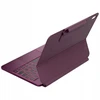 Dėklas na tablet 4kom.pl Dėklas Typecase Edge su klaviatūra do iPad 11" (A16) 2025 / iPad 10.9" 2022 aviečių spalvos