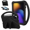 Planšetinio kompiuterio dėklas 4kom.pl FunColor, skirtas Xiaomi Pad 7 / Pad 7 Pro 11.2, šarvuotas / Xiaomi Pad 7 Pro, juodas – apsauginis su stovu