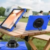 Dėklas na tablet 4kom.pl Samsung Galaxy Tab A9 Plus Pancerne su laikikliu i paskiem