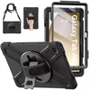 Dėklas na tablet 4kom.pl Shockproof do Samsung Galaxy Tab A9 Plus 11 2023 X210 X215 X216 juoda