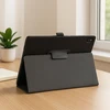 Planšetinio kompiuterio dėklas 4kom.pl Slim su dangteliu, skirtas Lenovo Tab M10 10.1 2022 3 Gen / 3rd Gen, juodas – apsauginis su stovu