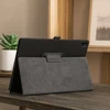 Planšetinio kompiuterio dėklas 4kom.pl Slim su dangteliu, skirtas Lenovo Tab M10 10.1 2022 3 Gen / 3rd Gen, juodas – apsauginis su stovu