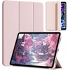 Planšetinio kompiuterio dėklas 4kom.pl Smart Case, skirtas Redmi Pad SE 8.7 2024, rožinis – apsauginis su stovu, prieiga prie prievadų ir mygtukų