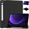 Dėklas na tablet 4kom.pl Smart Pieštukas do Samsung Galaxy Tab S9 SM X716 S9 FE S10 FE Lite, juoda - ochronne